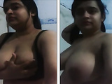 Big boobs Paki Bhabi on selfe