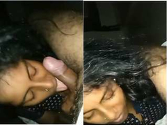 Cute Look Desi Girl Sucking Lover Dick With Clear Audio