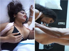 Horny NRI Girl Maya Boob Sucking And Blowjob