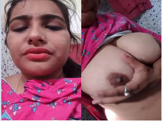 Sexy Indian Tits Cum - Sexy Indian Girl Play with Her boobs and Cum | DixyPorn.com