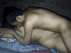 Husband Share Blindfold Wife With Boss While Wife Blowjob To Husband