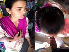 Today Exclusive- Desi Shy Village Girl Sucking Shop Owner Dick
