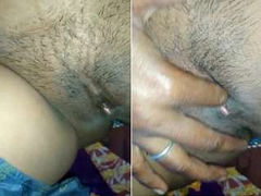 Today Exclusive-Desi Village Bhabhi Pussy Fingerring  By Hubby