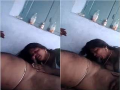 Today Exclusive- Desi Mallu Wife Give Blowjob To Hubby