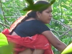 He was hiding in the bushes hoping to take some XXX content of pissing Desi