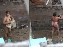 XXX Video : Desi Girl Bathing Full Nude In River – Neighbor Spies On Her!